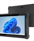 Tough As Nails 10.1 Inch Rugged Windows Tablet With Intel N5100 Processor, waterproof and durable design with high def display.
