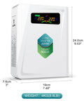 110V To 220V Step Up Transformer 500W With No Noise, Ten Protection Functions, CE and CQC Certified, compact white design