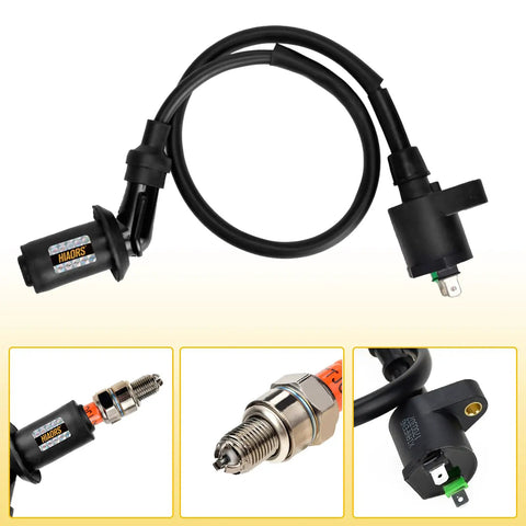 GY6 Ignition Coil Kit For 50cc To 150cc 4 Stroke Engines Fits Most Chinese Scooters Moped ATV Go Kart 139QMB 152QMI
