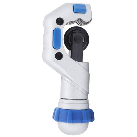 Tube Cutter Tool With Roller Bearing, Aluminum Alloy Body, Knob Adjustment For Precise Clean Cuts From 5 To 32 mm On Copper, Aluminum, PPR, Stainless, And Corrugated Pipes, Ideal For DIY Plumbing Repairs.