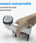 Barcol Hardness Tester Digital Portable Indentation Type Durometer for Aluminum Alloy Copper and Plastics with One Hand Operation