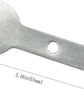 Pack Of 2 Collet Wrenches For Rotary Tools 3 Eighth Inch Collet Key 9.5mm Nut Spanner Replacement Part Dremel Compatible 2610930692 shown