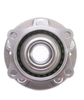 Front view of Front Wheel Bearing Hub Assembly Set For 2015 To 2019 Hyundai Sonata 2016 To 2020 Hyundai Tucson OEM Grade Replacement