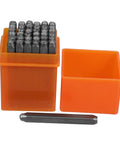 Sturdy 37 Piece Metal Letter Punch Set For Card Making And DIY Crafts A To Z And 0 To 9 With Heart Shape Stamping Kit
