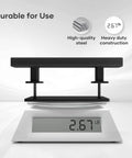 12 Inch Sliding Barn Door Handles And Pulls Hardware Rustic Double Sided Built Tough Heavy Duty Matte Black Powder Coated Finish Easy Install Square Style 2 Pack Set weighing 2.67 lbs