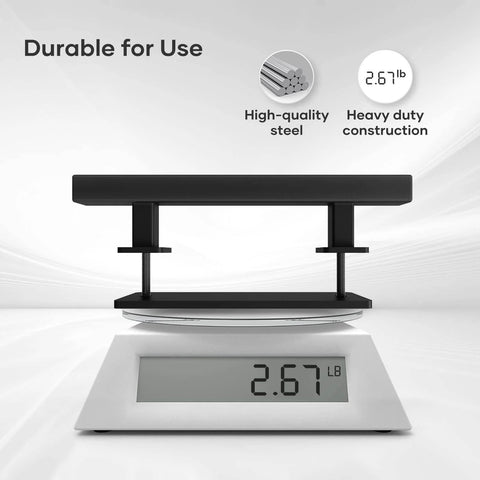 12 Inch Sliding Barn Door Handles And Pulls Hardware Rustic Double Sided Built Tough Heavy Duty Matte Black Powder Coated Finish Easy Install Square Style 2 Pack Set weighing 2.67 lbs