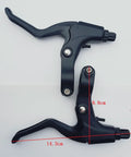 Universal Full Aluminum Alloy Bicycle Brake Lever 22mm Clamp 3 Finger Design V Type Braking For Mountain And Road Bikes