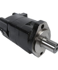 Hydraulic Motor 104-1789-006 Replacement For Eaton Char-Lynn 2000 Series, 9.59 Cu In Displacement, 2-Bolt SAE-A Mount, 470 RPM, 2780 PSI Beefed-Up Heavy-Duty, black metal housing and shaft