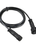 Kick Ass 2 Pin Extension Cable For LED Deck And Garden Spike Lights Featuring Waterproof IP67 Plugs, 1 meter cable with durable connectors.