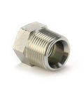 Single metal fitting from 100 Piece NPT Hose Fitting Set 5N-02-04 Male And Female Quick Connects For Plumbing, Hose Lines, Household Or Workshop