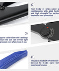 Features of Open Barrel Lug Crimping Tool For Battery Cables Pro Grade Heavy Duty B Type Crimper Showcasing Tool Build and Grip