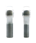 Premium Male Heim Joint With Both Right And Left Thread Rod End Bearing For Cars Built Tough showing dual screw ends and steel design.