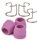 Replacement TIG Torch Consumables Kit With Electrodes, Nozzles, Shielding Cups And Guide Rings For Welding And Cutting components