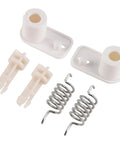 Freezer Door Hinge Replacement Kit For Dometic 3 Way Fridges RM2350 RM2301 RM2330 RM2553 RM2356 With Left And Right Spring Housings And Springs