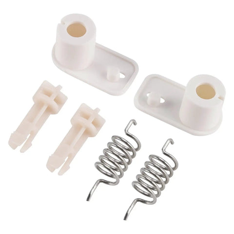 Freezer Door Hinge Replacement Kit For Dometic 3 Way Fridges RM2350 RM2301 RM2330 RM2553 RM2356 With Left And Right Spring Housings And Springs