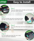 Easy installation guide for 6 Pack Replacement HEPA Filters For Roomba E I And J Series Vacuum Cleaners