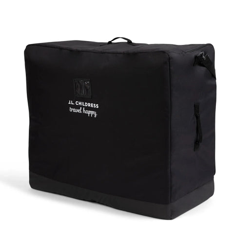 Universal Stroller Travel Bag For Air Travel: Durable, Padded Go To Case with ID Card Pocket and Carry Handles, Black