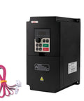 4KW 5.5HP 380V VFD Variable Frequency Drive Inverter For CNC Spindle Motor Speed Control Converting Single Phase To Three Phase