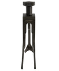 On Vehicle Spring Compressor For Ford 4.6L And 5.4L 3 Valve Modular Engines Great For Quick Valve Spring And Retainer Removal Without Camshaft Removal Not For 2V Or 4V Ford Service Tool, front view of the compressor standing upright, highlighting steel construction.