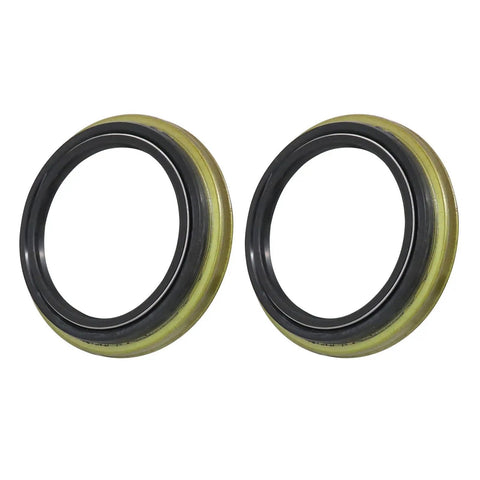 Heavy Duty Front Axle Hub Bearing Oil Seal 90316A0001 Fits Toyota 4runner Tacoma Fj Cruiser Lx470 Gx460 Gx470 close-up view of two seals
