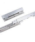 Floor Mount Soft Close Drawer Slides With Full Extension Undermount Runners, Beefy Steel Rails That Handle Up To 88 Lb, 200mm Pair For Cabinet Drawers