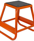 Heavy Duty Center Stand For Dirt Bikes And Powersports With Non Slip Pad Mini Bike Stand And Hoist Table For Dirt Bike Maintenance Supports Up To 800 Lbs Ideal For Garage Or Shop.