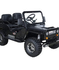 125cc Go Kart With 3 Speed Semi Automatic Transmission And Reverse, Big 18 Inch Aluminum Rim Wheels In Black Finish