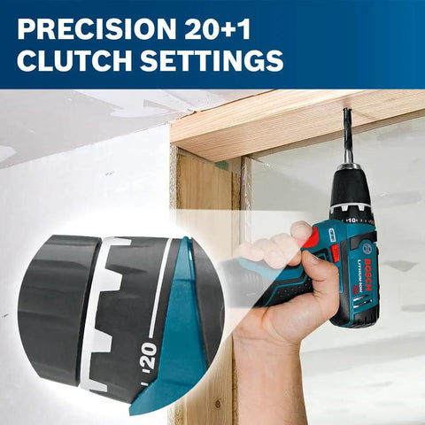 12V Max Cordless Drill Driver And Impact Driver Go-To Combo Kit With PS31 And PS41 Ultra Lightweight For Overhead Work And Tight Spaces, 1,300 RPM And 265 In-Lbs Torque For Drill, 2,600 RPM 3,100 BPM And 930 In-Lbs Torque For Impact