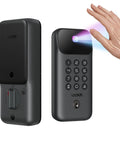 Palm Vein Smart Lock With Built In Wi Fi And Matter No Hub Needed, Keyless Entry Deadbolt, shown in biometric recognition use