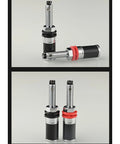 Rhodium Plated HiFi Terminal Blocks 2 Pack showing solderless wiring posts with a long screw lock design for clean sound.