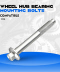 Wheel Hub Bearing Mounting Bolts For Jeep Grand Cherokee 2000 2010 And Jeep Cherokee 1984 2001 Replacement Hardware Silver Tone