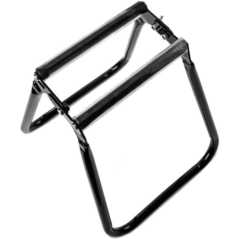 Foldable Dirt Bike Lift Stand for Motocross MX - Portable Maintenance Stand With 16.5 Inch Lift, Rubber Coated Top Plate