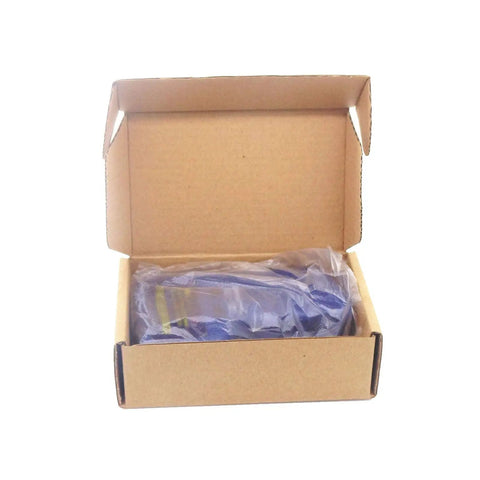 Open box displaying Handheld 125kHz RFID Card Copier Duplicator For T5577 Or EM4305 Chips On The Go Cloning Tool wrapped in plastic.