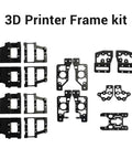 Built Tough 3D Printer Frame Kit For 2.4 R2 Upgrade featuring lightweight CNC aluminum parts and hardware.