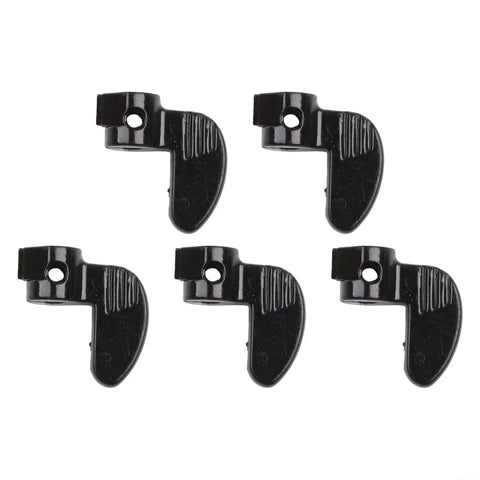 Built Tough Metal Fishing Reel Backstop Switch Replacement Spinner Wheel Repair Kit Dark Gray set of five black spare parts