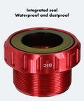 Red Ceramic Bearing Bottom Bracket 68-73mm BSA English Threaded 22mm 24mm GXP Spindle For MTB And Road Bikes Hollow Axle