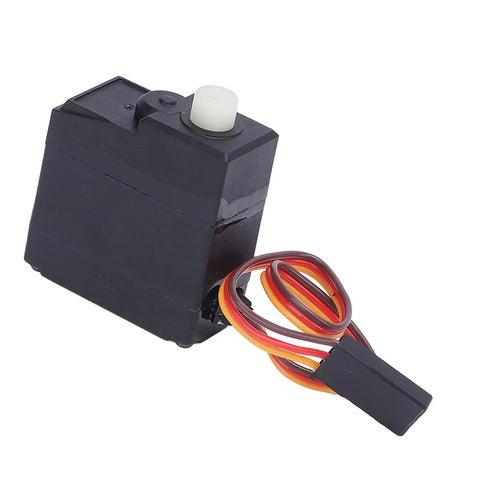 Heavy Duty RC Gear Servo 6315 17Kg Torque Digital Steering Motor For Scy 16102Pro showing black casing and wire leads.
