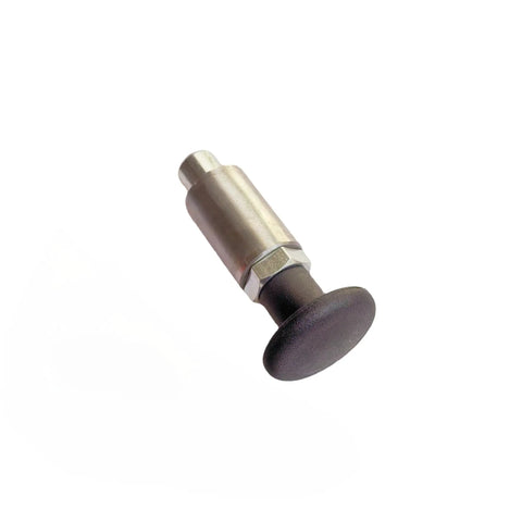 Heavy Duty Steel Pull Pin With Welded Barrel Handle And Black Spring Plunger for secure setup and solid side load performance.