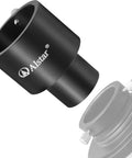 0.965 Inch To 1.25 Inch Eyepiece Adapter For Telescopes Aluminum Converter with black finish on a white background