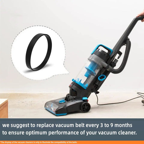Replacement Belts For Bissell PowerForce Helix Upright Vacuums Turbo And Pet Hair Eraser 3920 Series Pack Of 2 Durable