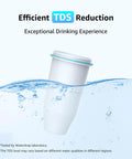 Four Pack Water Filters For ZeroWater Pitcher And Dispenser Knocks TDS To Zero And Cuts Chlorine NSF 372 Certified