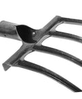 Heavy Duty Steel Four Prong Pitch Fork For Digging And Loosening Soil Manure Rake With Easy Attach To Handle Not Included