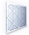 Z-Line ZL MERV 10 Pleated Air Filter 20x20x1 side view, 14 pleats per foot, galvanized backing, USA made, case of 12