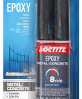 Epoxy For Metal And Concrete 0.85 Fl Oz Per Syringe 8 Syringes Heavy Duty Bond Fast Cure In 5 To 12 Minutes Permanent Adhesive
