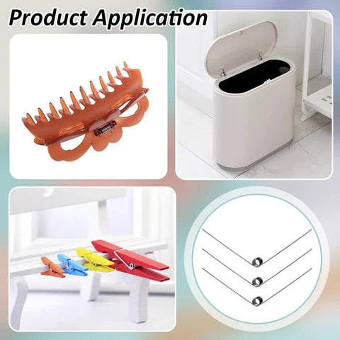 Product application of 30 Pcs Stainless Steel Torsion Springs 0.5mm Wire Diameter 4.5mm Outer Diameter 120 Degree Deflection