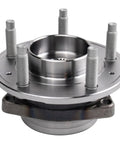 Front Wheel Bearing Hubs 2-Piece Set With 5-Lug Fit For Chevy Malibu 20-22 Equinox 18-24 shown in front view