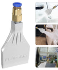 Heavy Duty Industrial Aluminum Air Blower Nozzle With 4Mm Orifice And 14 Inch Male Thread used for precise cleaning tasks.