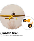 Lightweight RC Airplane Landing Gear Kit Easy Install For RC Plane Model Aircraft Durable Plastic Construction For Stable Landings