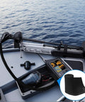 Boat with mounted equipment showcasing Neoprene Shop Vac Hose Cover For Car Detailing Keeps Your Ride Paint And Interior Safe