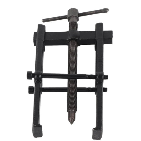 Heavy Duty Adjustable Two Jaw Bearing Puller, Carbon Steel Straight Type Gear Extractor for auto repair, 8 inch size.